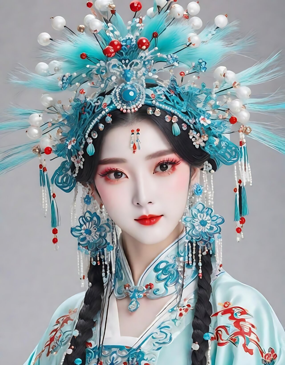 京剧花旦:舞台上的时空华章
