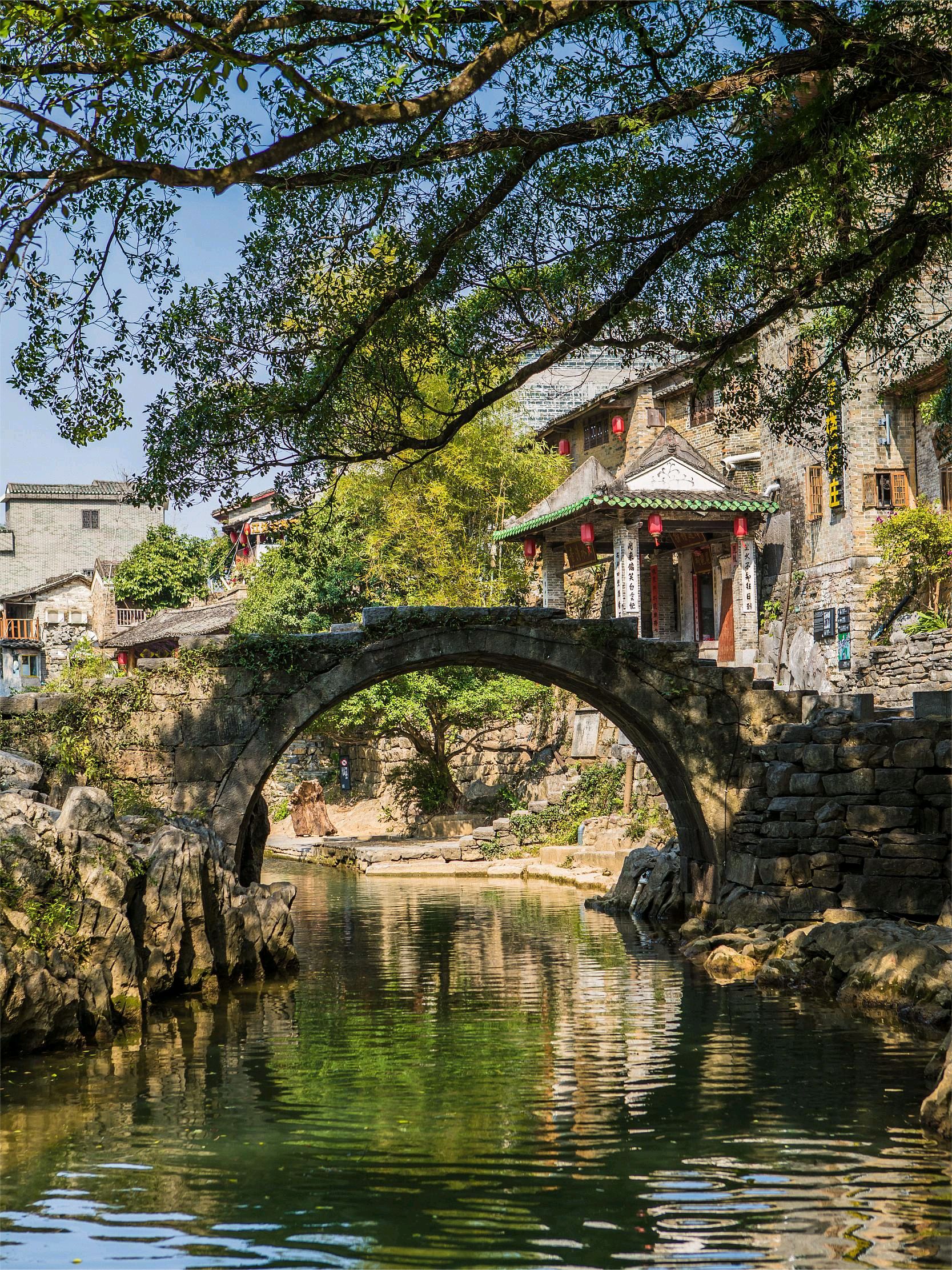 贺州黄姚古镇风景图片