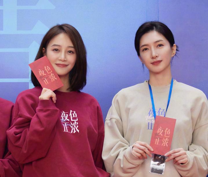 论保养只服这位女星!当江疏影蓝盈莹同框一比,美人的优势就出来了