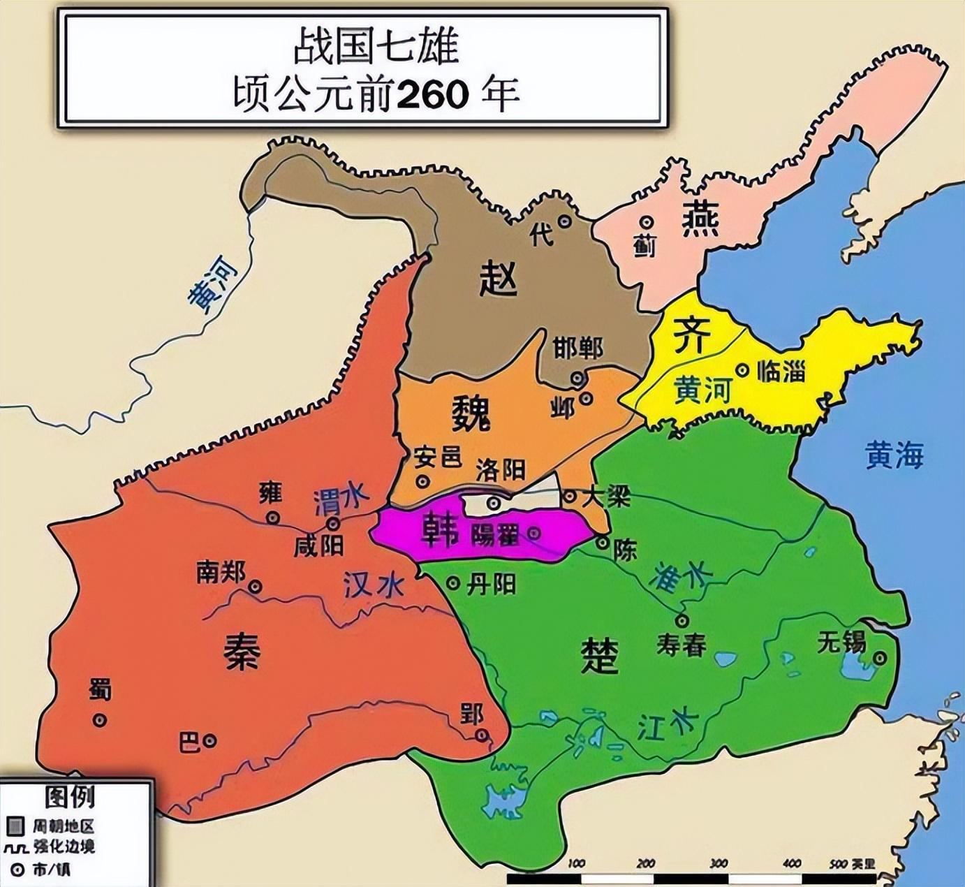 一口气看懂楚国历史，战国七雄中楚国面积最大为什么最终败给秦国