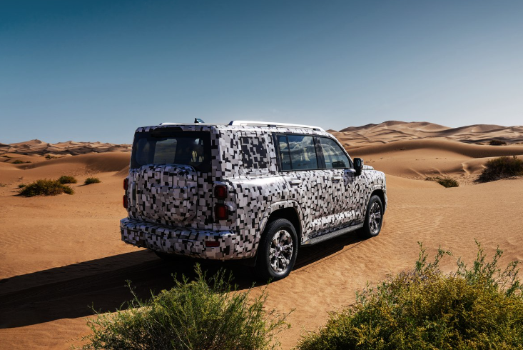 哈弗猛龙同款前脸 全新哈弗h9谍照曝光