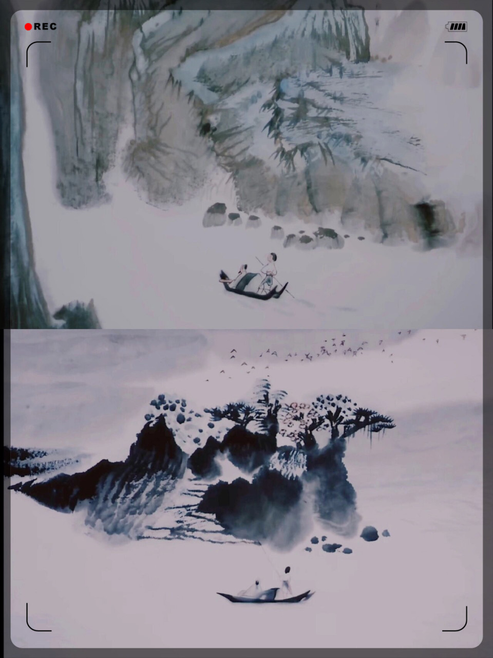 《山水情》是一部无人超越的水墨动画典范之作.