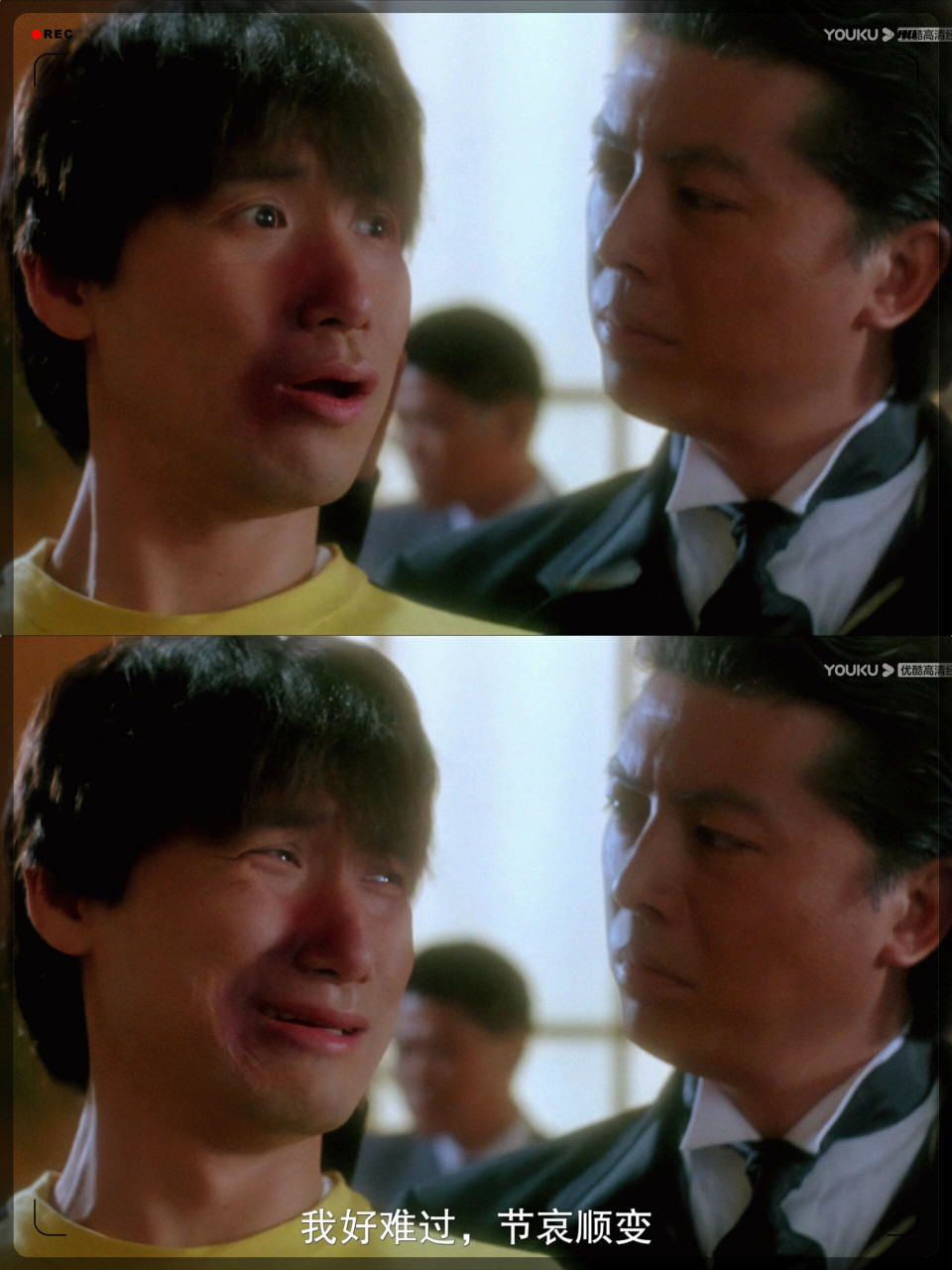 演喜剧的天赋之一是表情丰富吧  电影93:《鼠胆龙威》如果张学友能