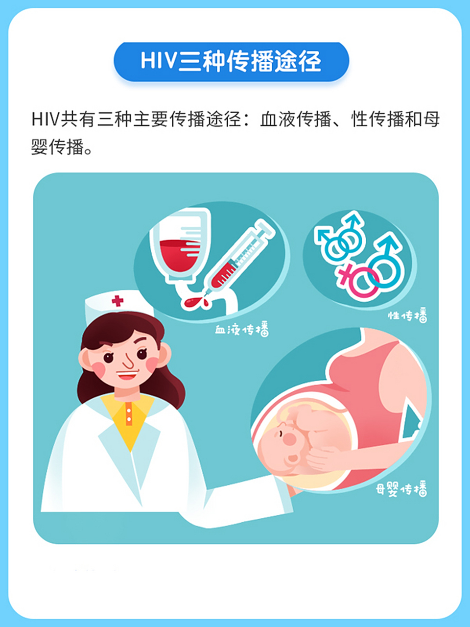 艾滋病的传播途径有哪些 艾滋病是一种由人类免疫缺陷病毒(hiv)引起的