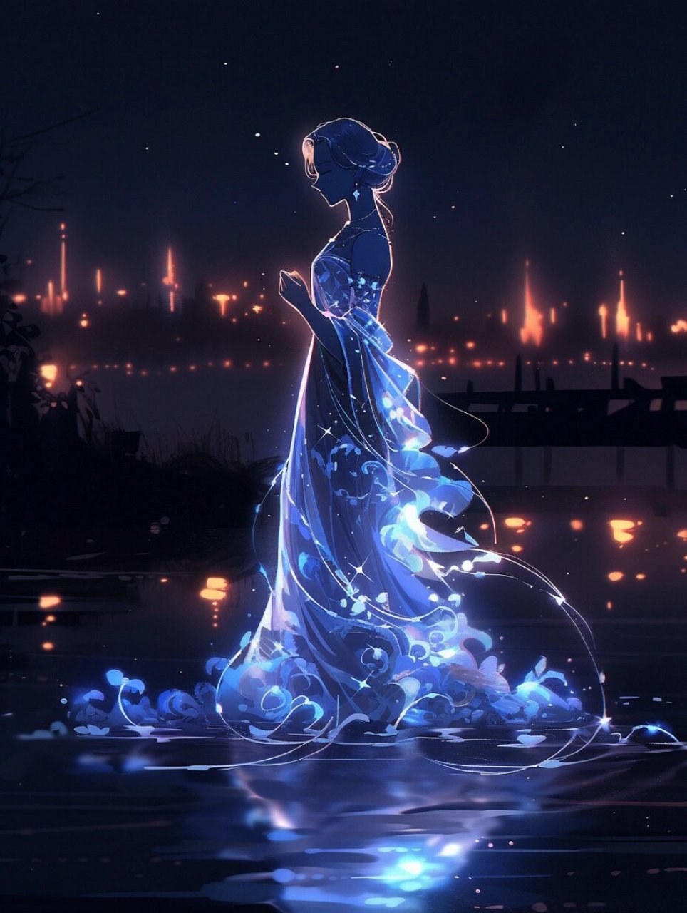 梦幻少女唯美意境