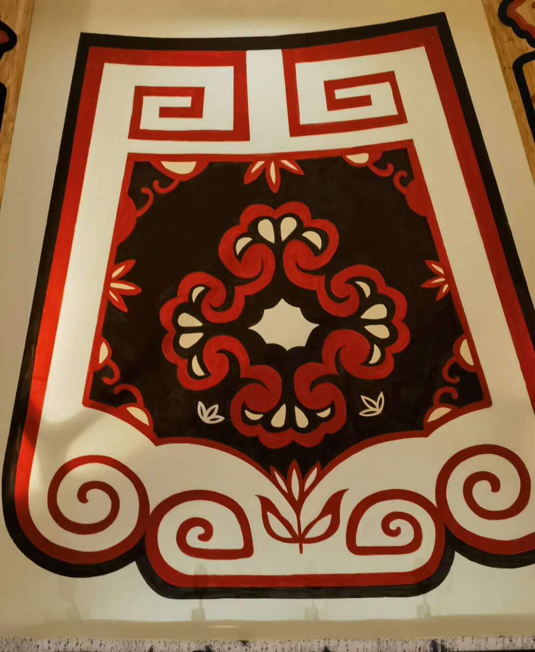 鄂伦春族纹样  你知道吗,鄂伦春族的纹样真的很有特色,每一针一线都