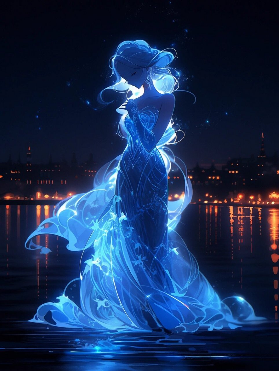 梦幻少女唯美意境