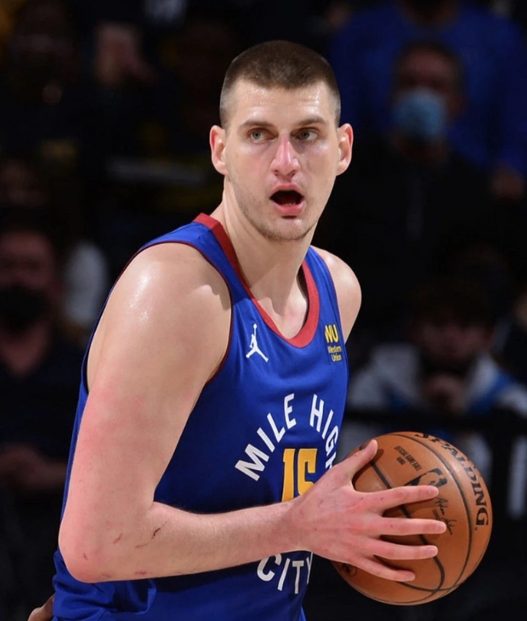 1:尼古拉·约基奇(丹佛掘金)  球员资料:28岁,第8个赛季,2014年次轮总