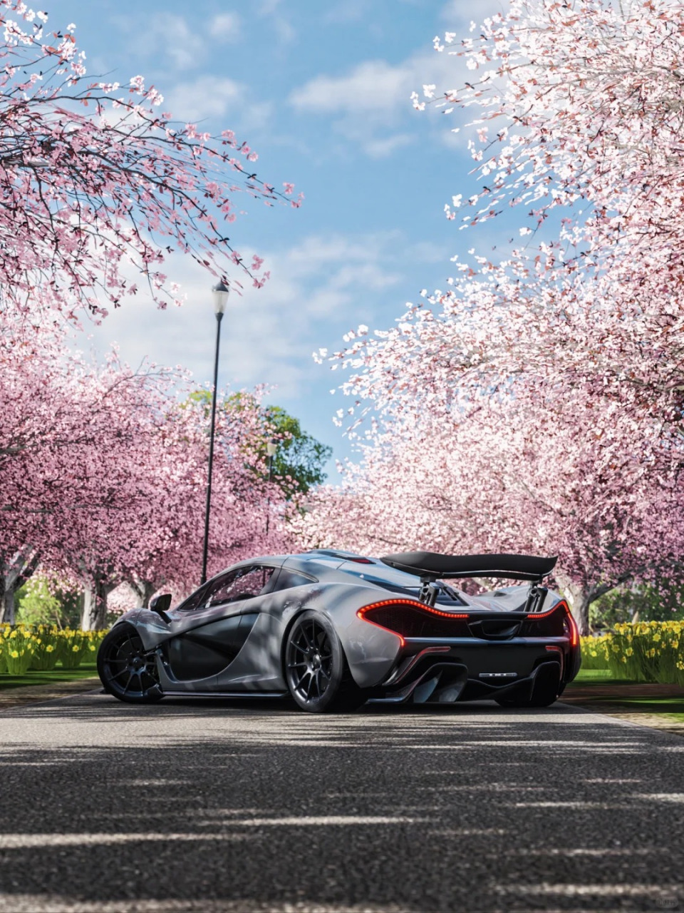 97 外观上,迈凯伦p1真的太炫酷了!