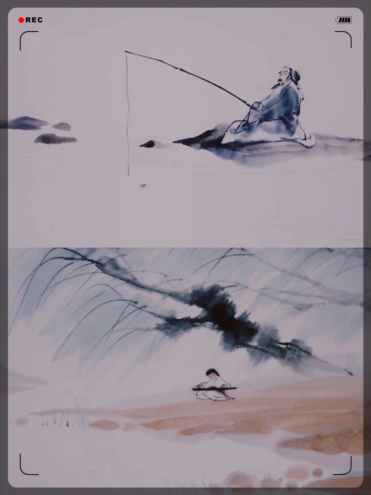 《山水情》是一部无人超越的水墨动画典范之作.