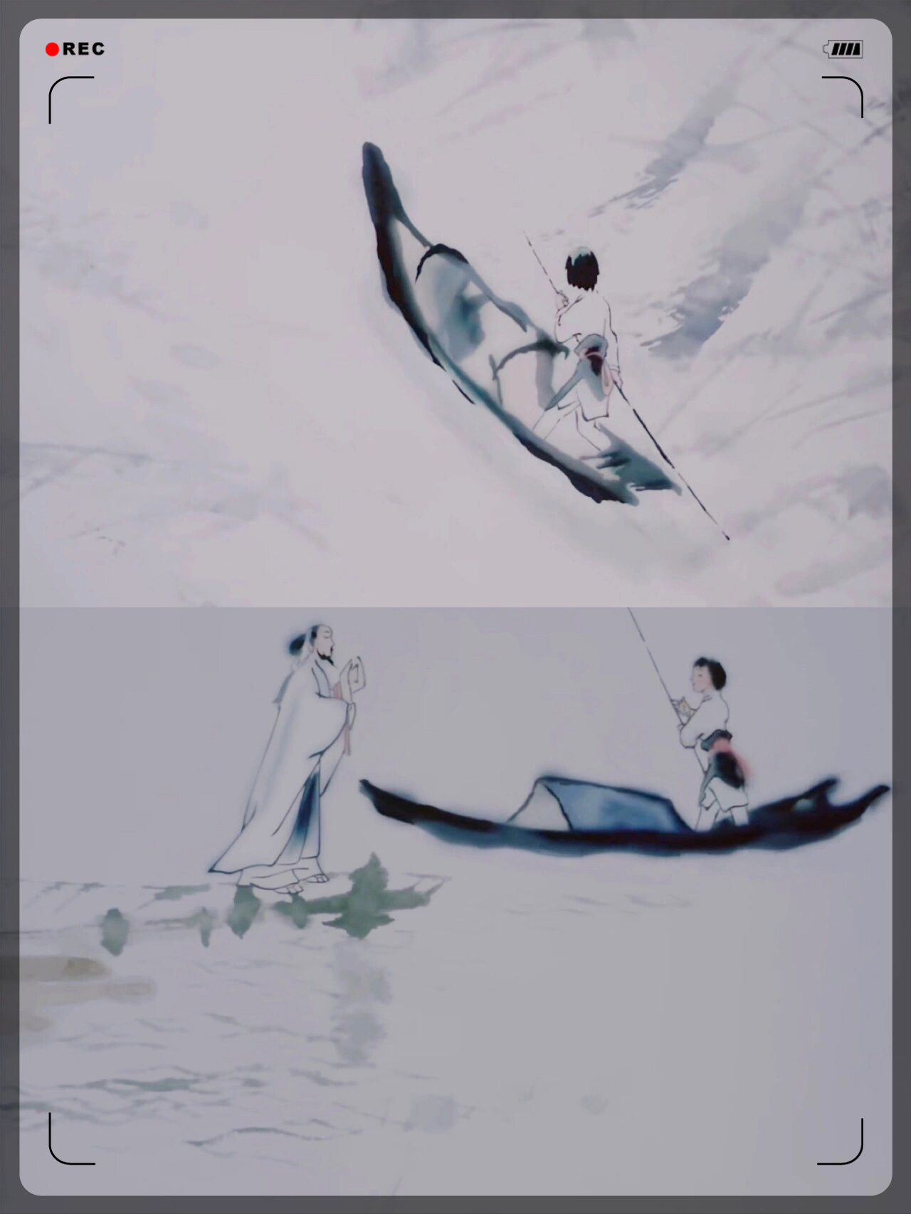 《山水情》是一部无人超越的水墨动画典范之作.