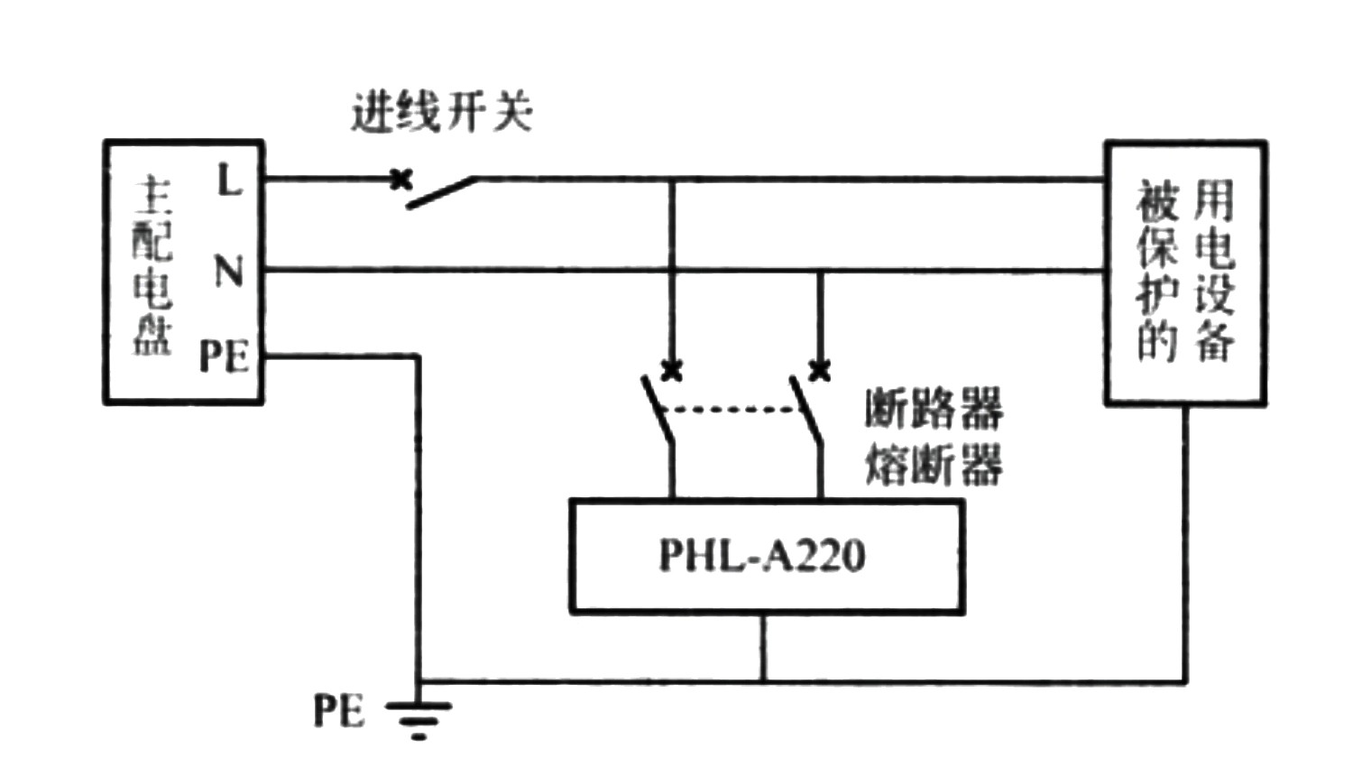 淮南皮带保护器接线图图片