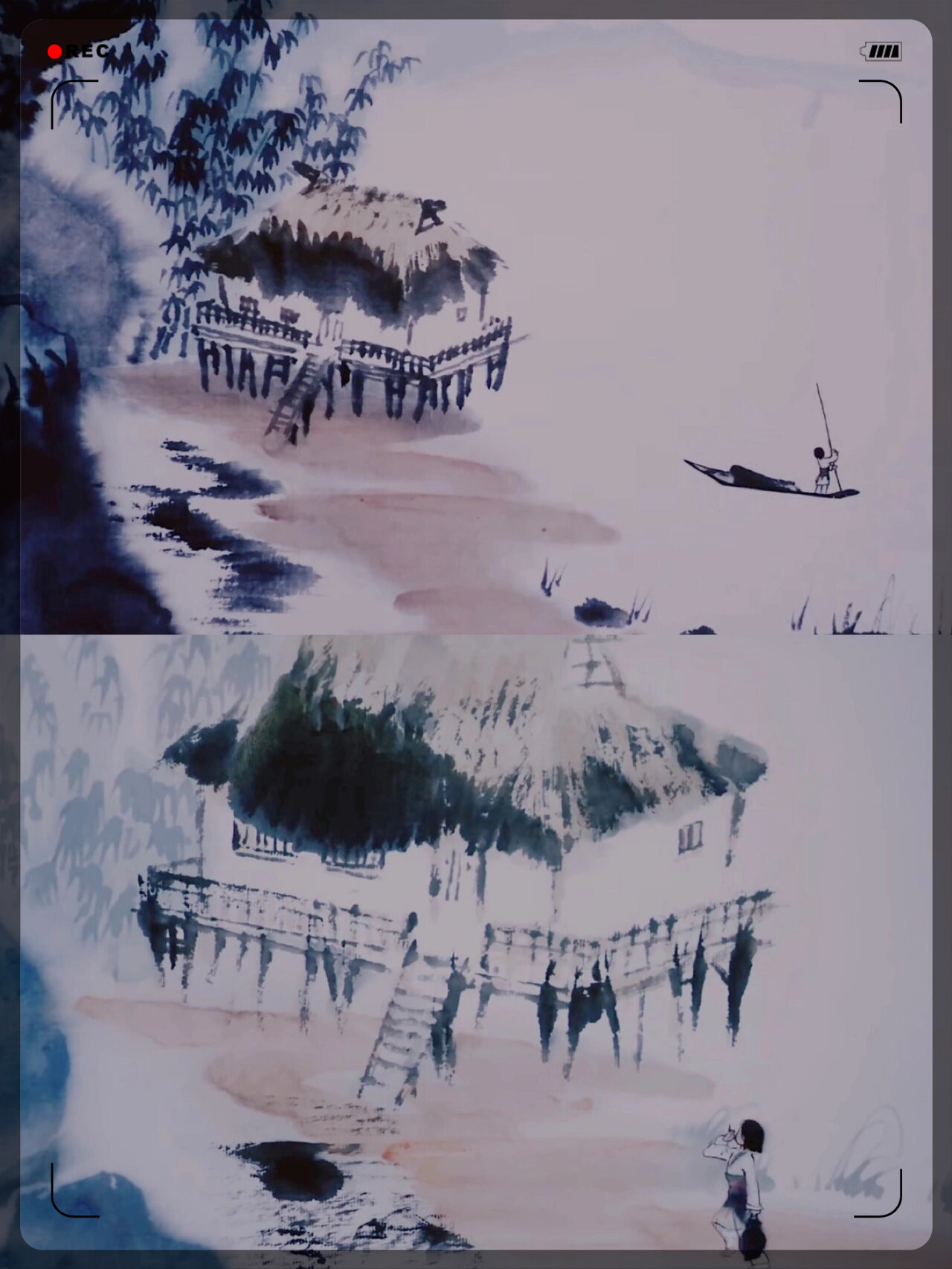 《山水情》是一部无人超越的水墨动画典范之作.