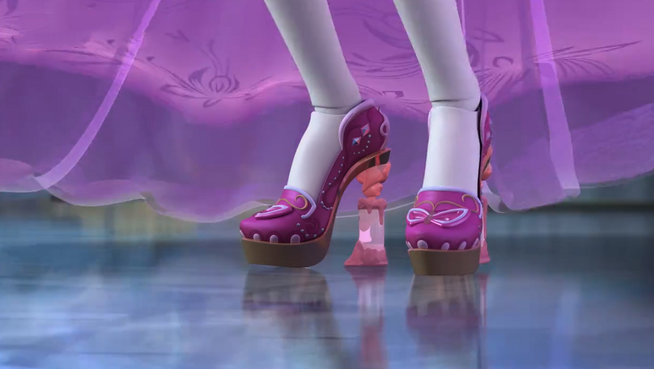 叶罗丽时希公主的鞋子图片