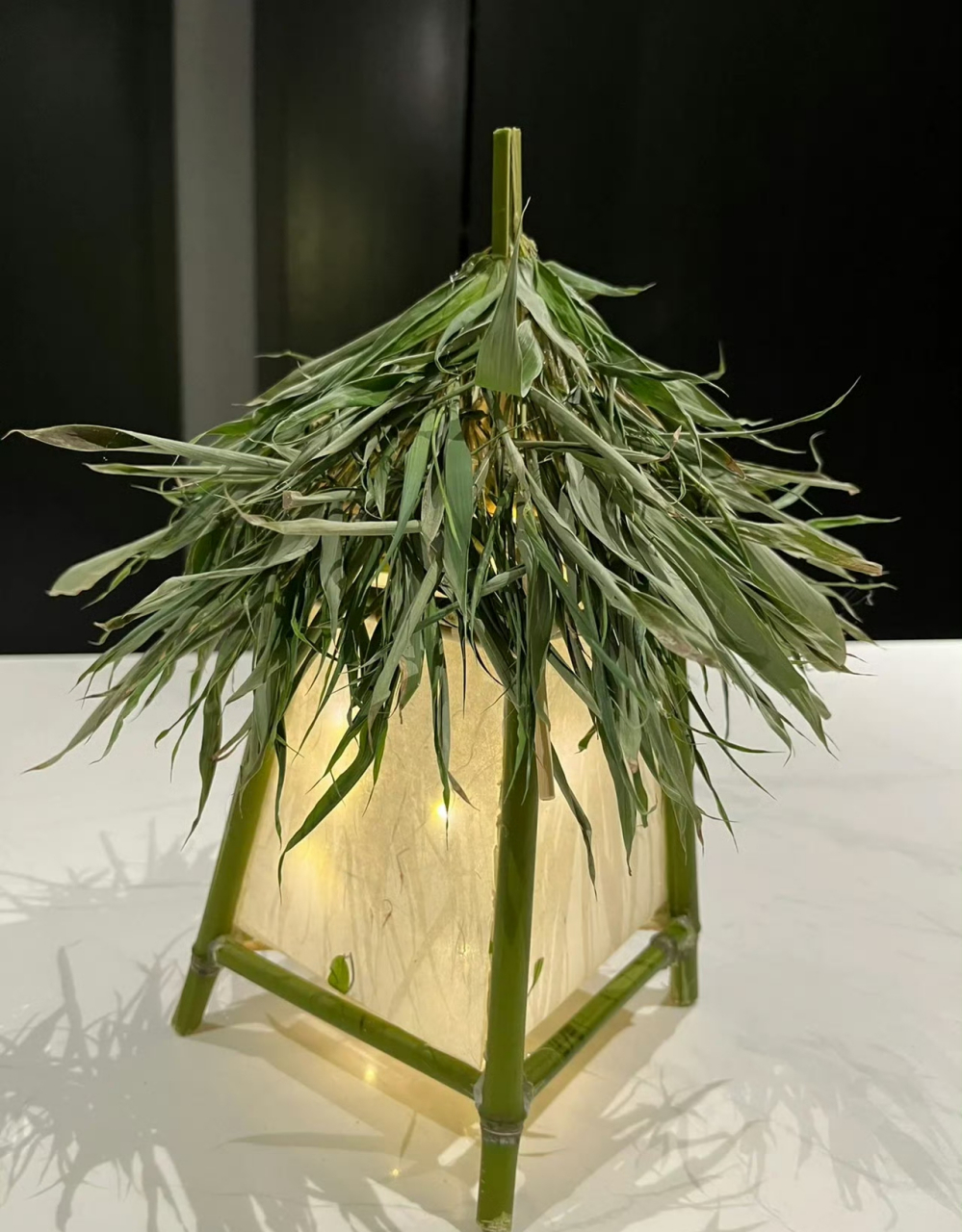 "竹子制作的各种手工艺品美观又精致,满满的国风韵味~#我的生活闪闪