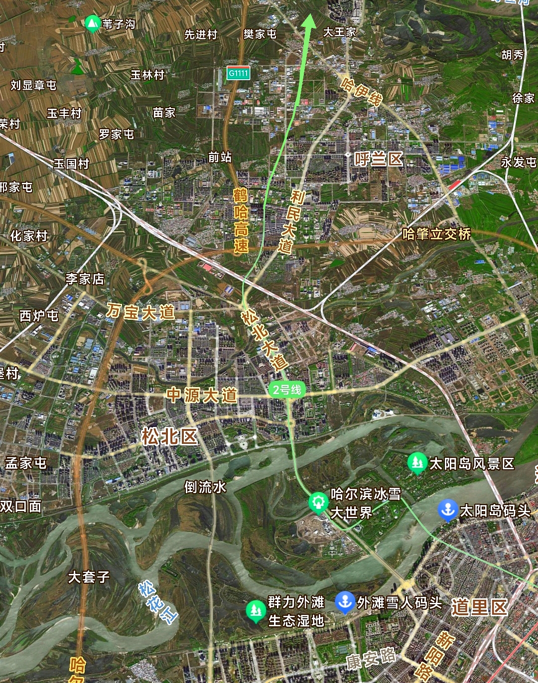 哈尔滨地铁建设并非无懈可击,松北,呼兰,平房大有文章可做