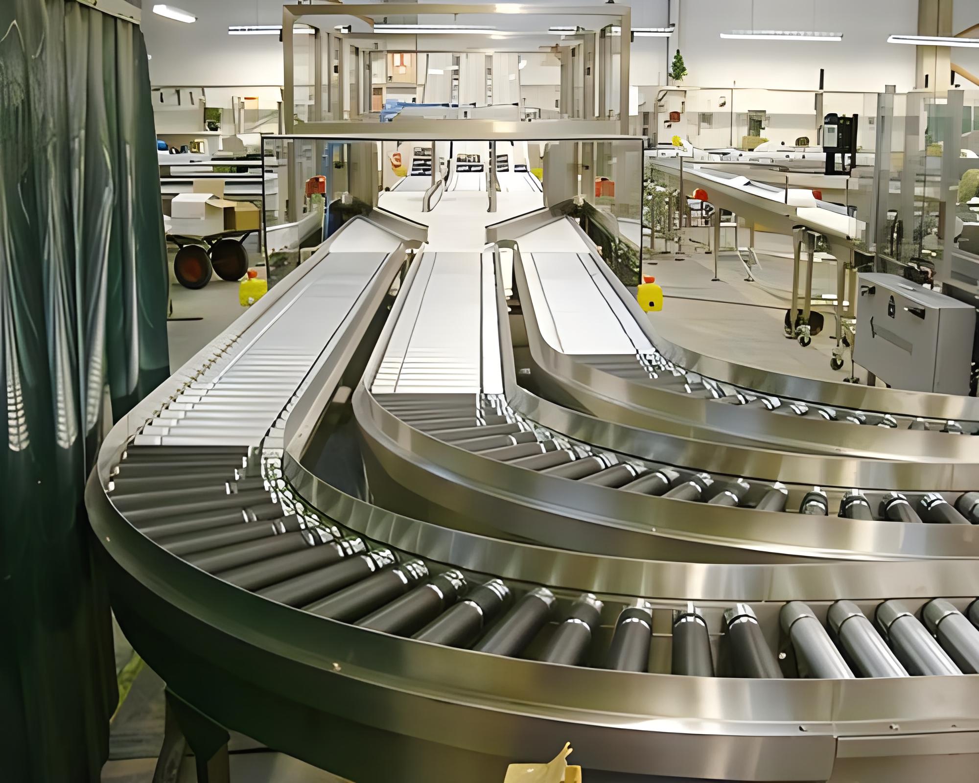 转弯滚筒输送机的主要材质及其特点