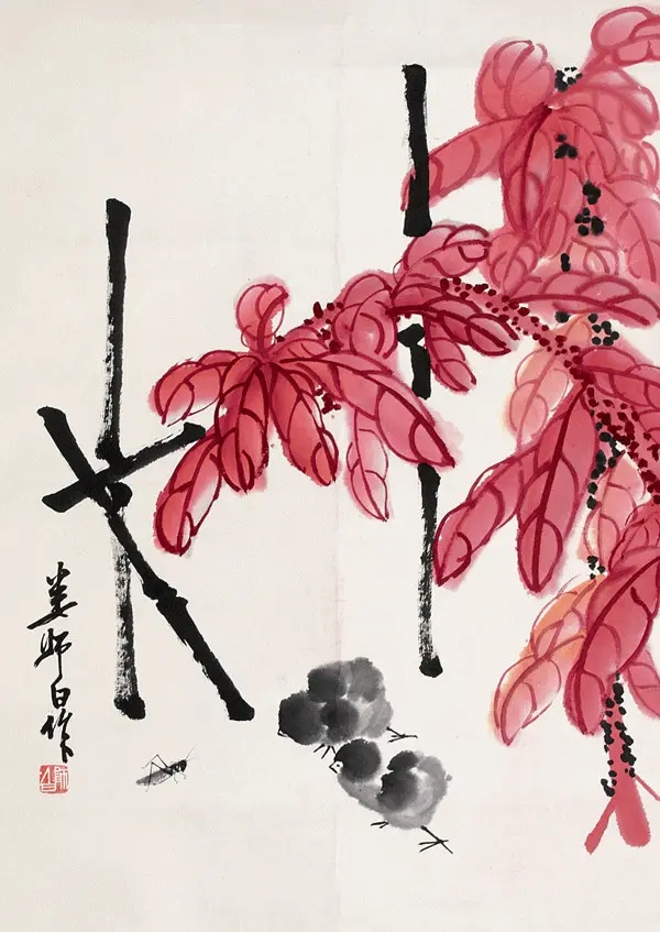 娄师白国画作品赏析