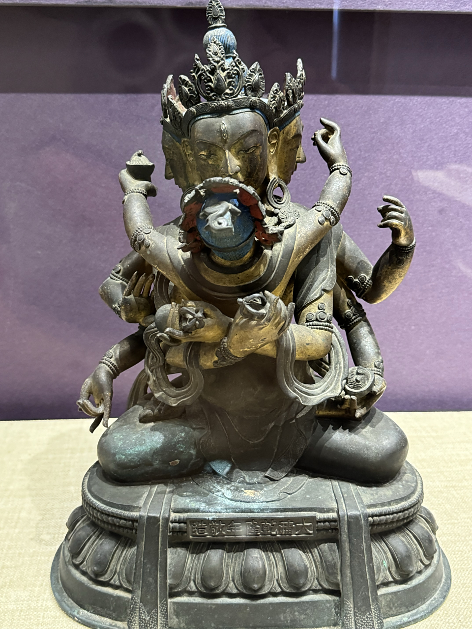 清代藏传佛教佛像密集金刚