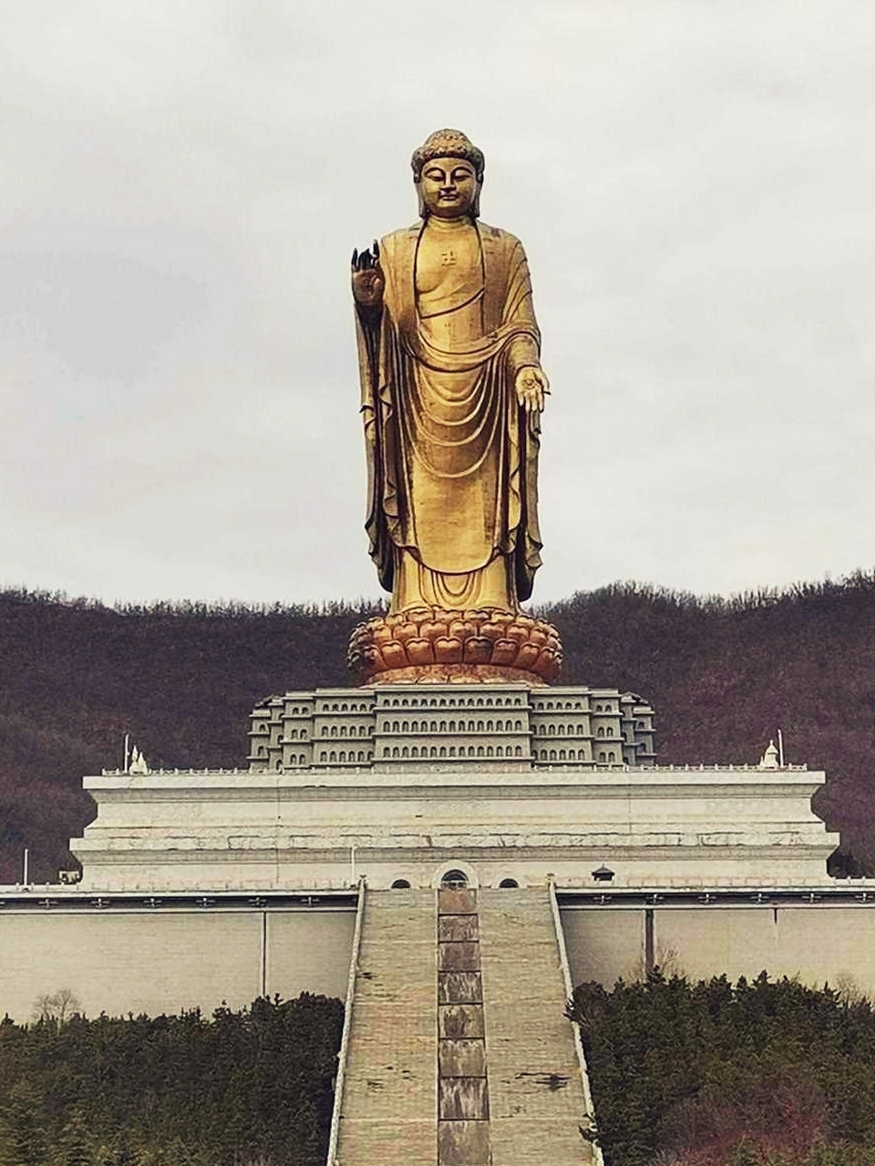 跨年创作挑战赛# 中国十大佛像:尧山中原大佛——是目前世界上最高的