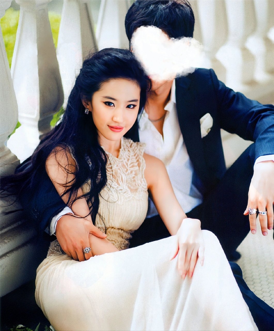 当刘亦菲穿上婚纱,时间仿佛静止了