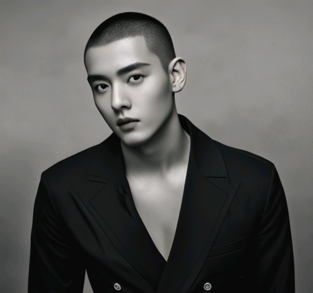 男发剪来剪去,最有型还是超短小寸头,精神利落免打理