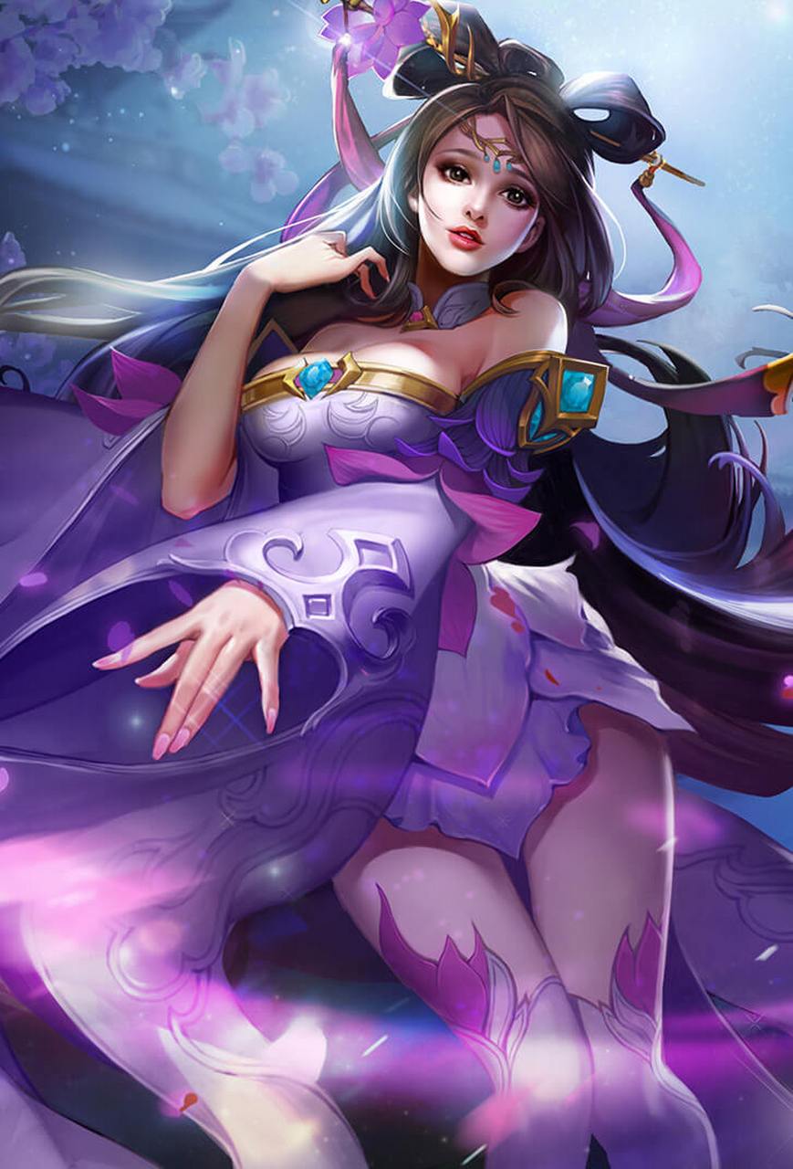 王者荣耀游戏头像,闭月貂蝉 她可是中国古代传说中的四大美女之一.