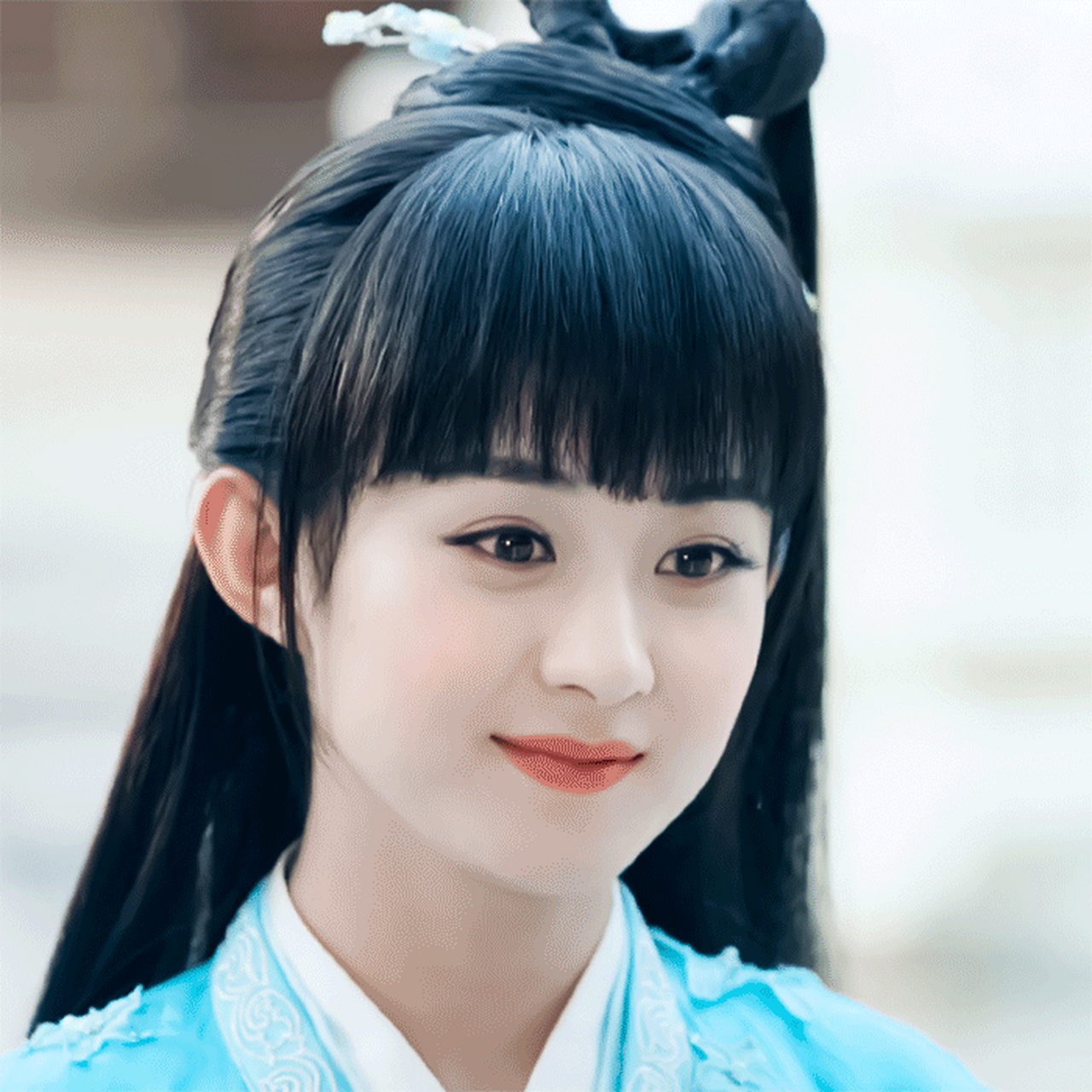 赵丽颖# #青云志# #赵丽颖碧瑶#  一抹青绿 于心底 永生不忘 一锨清