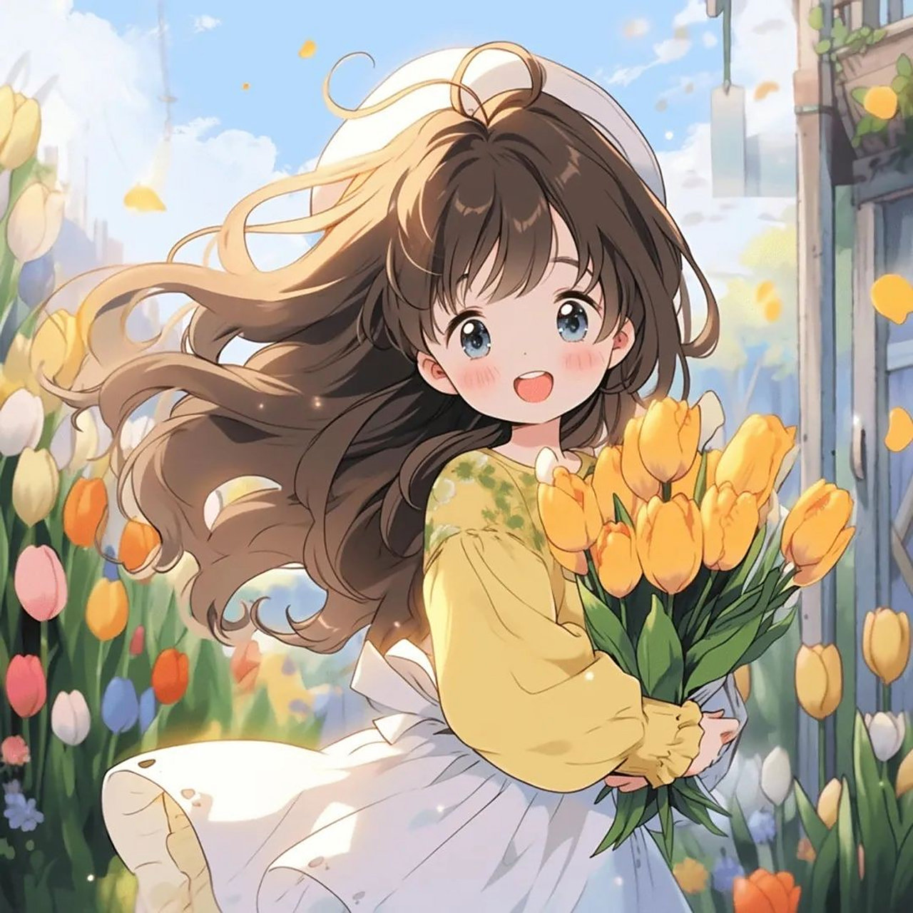 治愈系情侣动漫头像#最靓头像壁纸征集赛