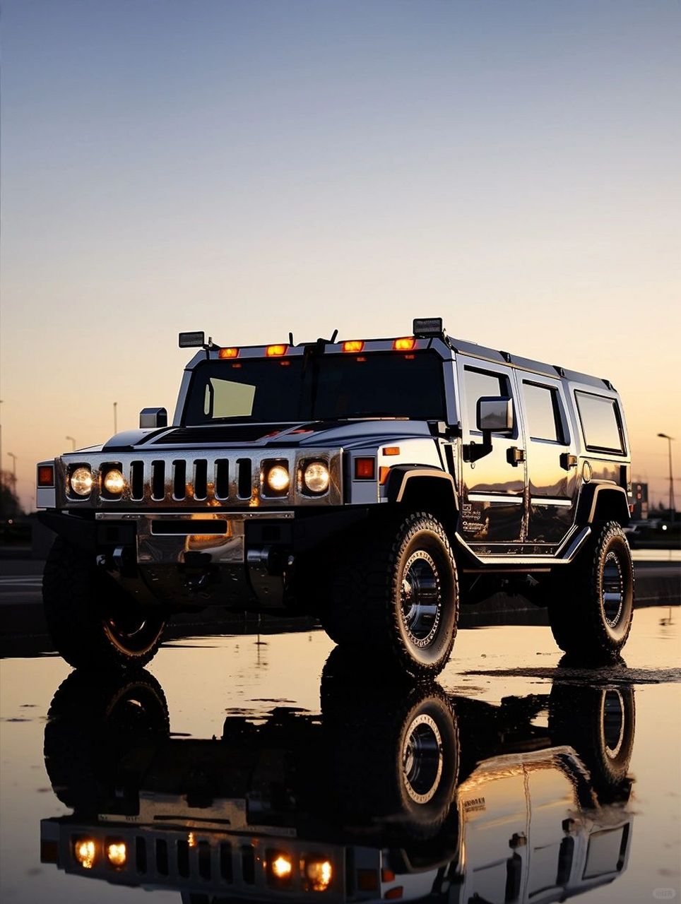 你真见过这车吗❓	 悍马作为一款硬派越野车,一直以来都备受瞩目.