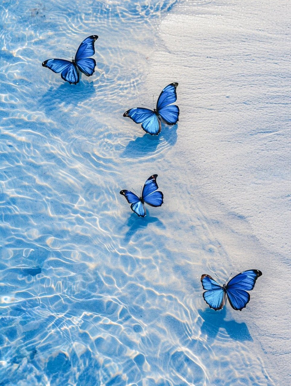 infp——蓝是蝴蝶的,也是海水的