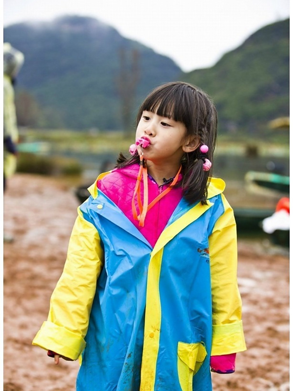 『亲子』田亮&cindy:爸爸是冠军,女儿似风!