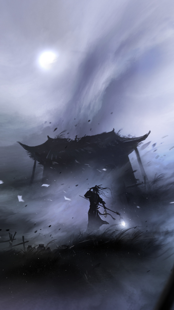 中国风武侠壁纸[偷笑]: 淡江湖 隐红尘 醉霜月 已酒醒梦空 忘明月也罢