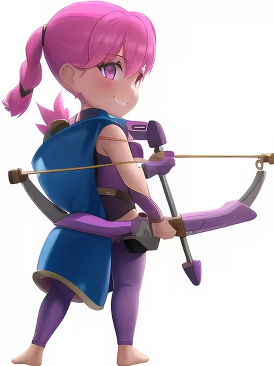 皇室战争觉醒弓箭手ai高清重绘,你喜欢哪个呢?