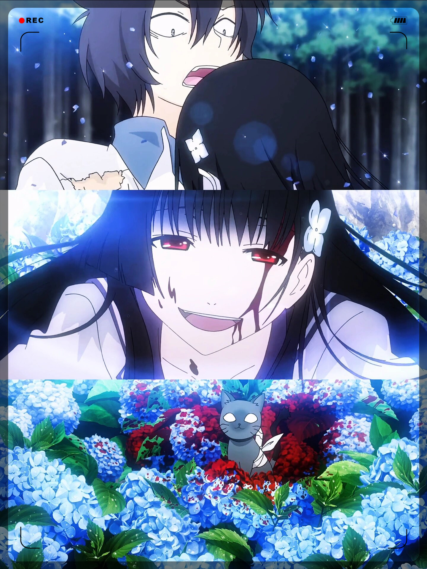 动漫:散华礼弥 降谷千纮,一个就读于县立紫阳高中一年级