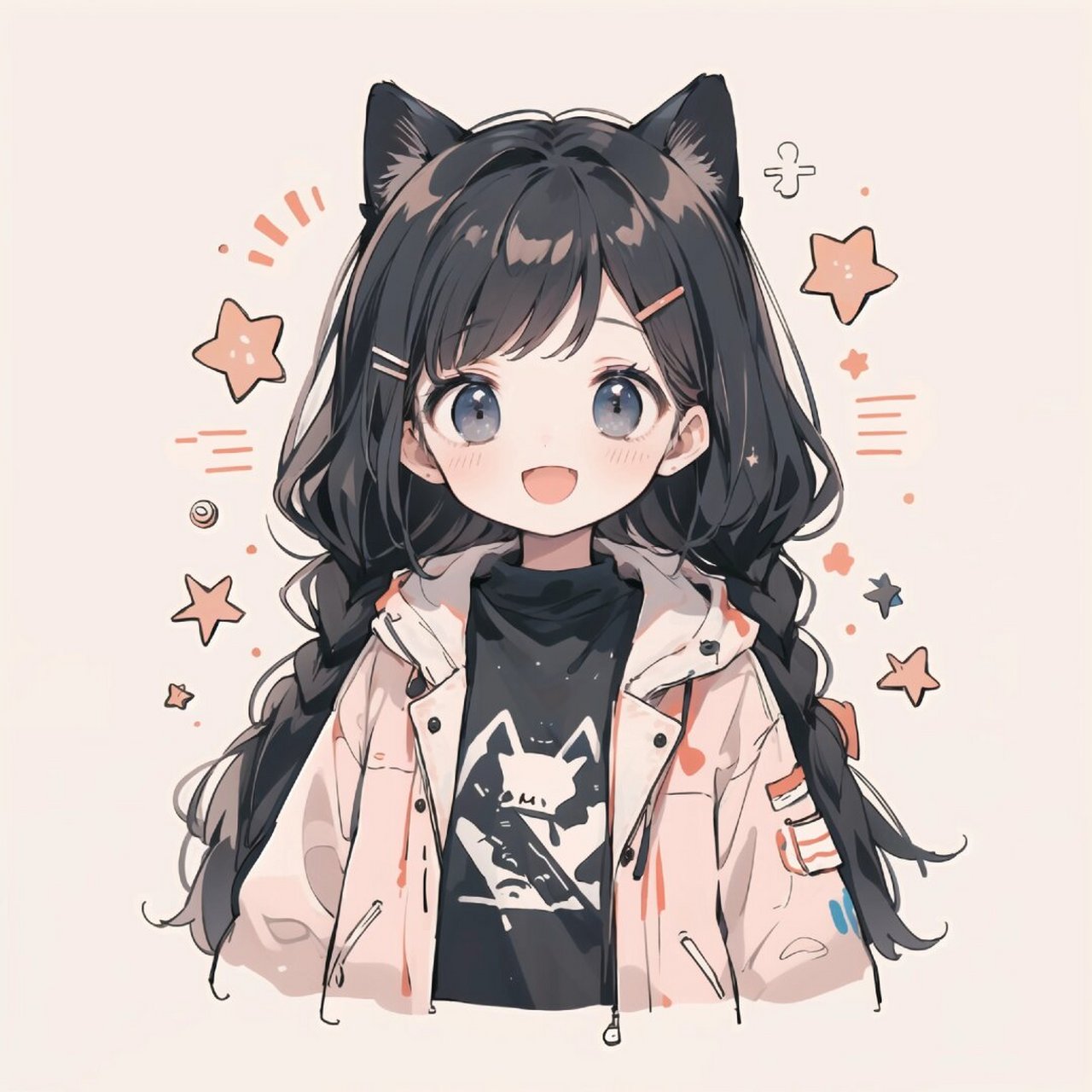 女生头像丨粉色系列  这些头像都是以粉色系为主调,从温暖的浅粉到