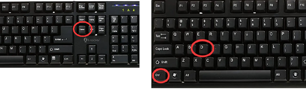 图1[礼物]电脑里删除快捷键是delete或许ctrl d都会扔进回收站.