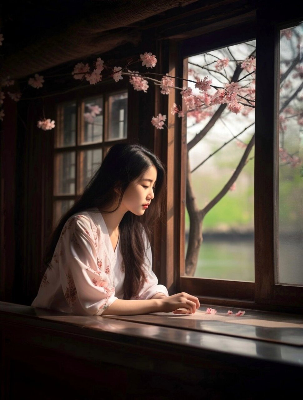 风停在窗边,叮嘱我要热爱这个世界  一个人坐在窗户边,可以享受很多