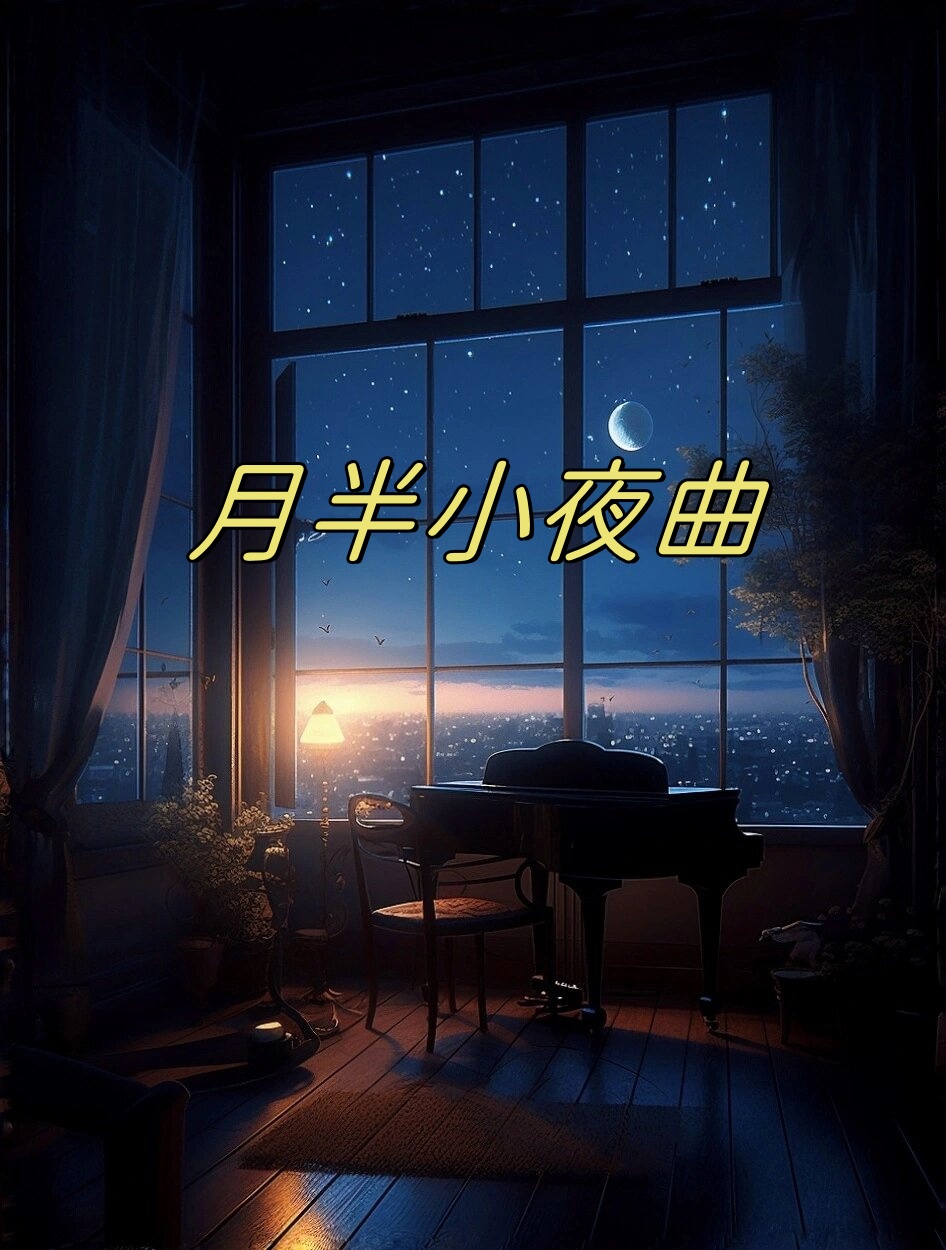 月半小夜曲《月半小夜曲》是一首充满情感的歌曲,它以夜晚为背景