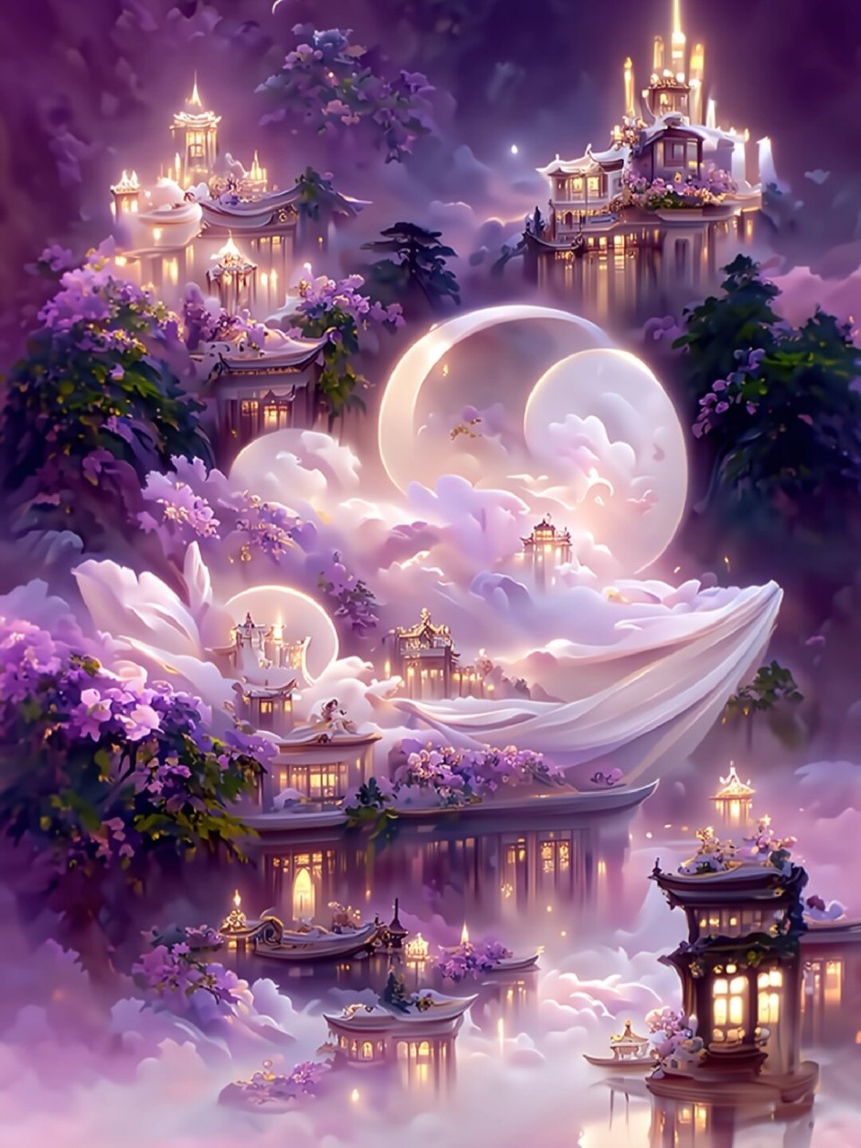 紫色仙境  无与伦比的美丽,就像是一场梦,让人陶醉其中,无法自拔.