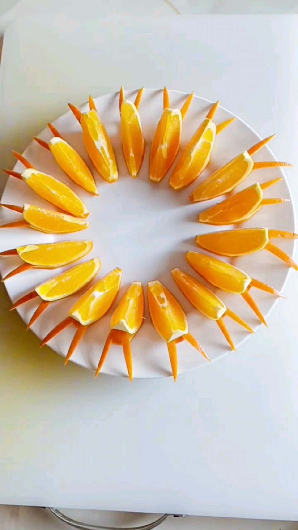 在家里橙子这样切,家里人都爱吃