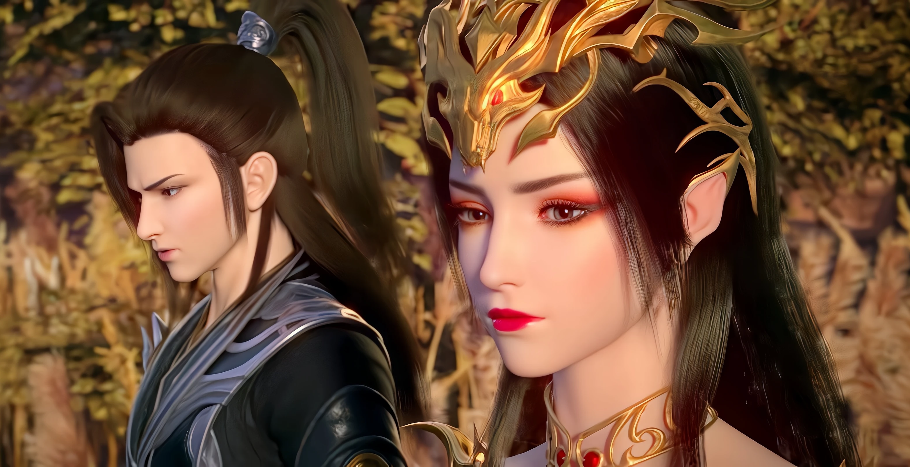 斗破苍穹:萧炎独战群雄,菩提化体涎引发的激战,韩枫被耍了!