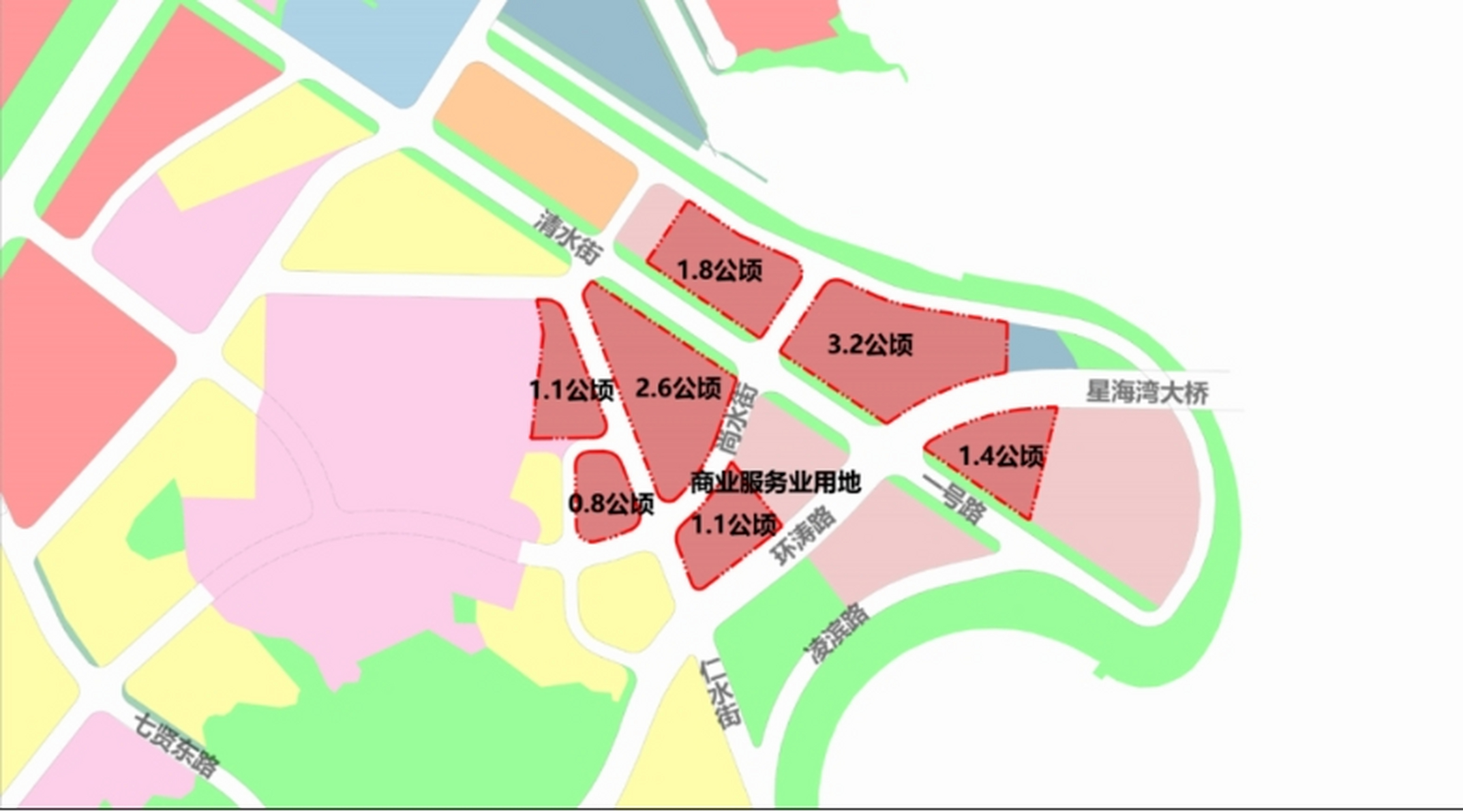 大连高新区最新规划图图片