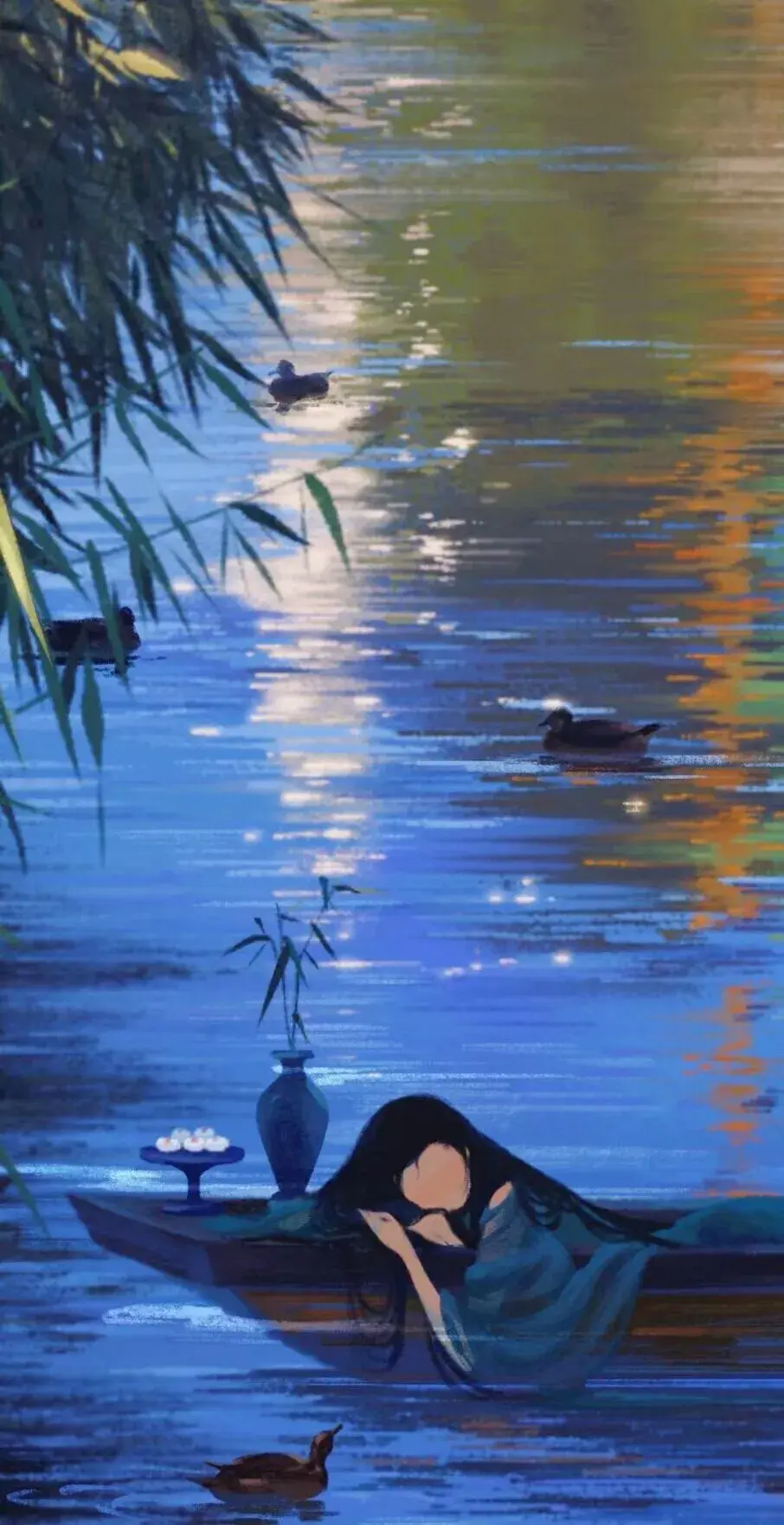 古风壁纸,看破世事无常,自古人走茶凉苦