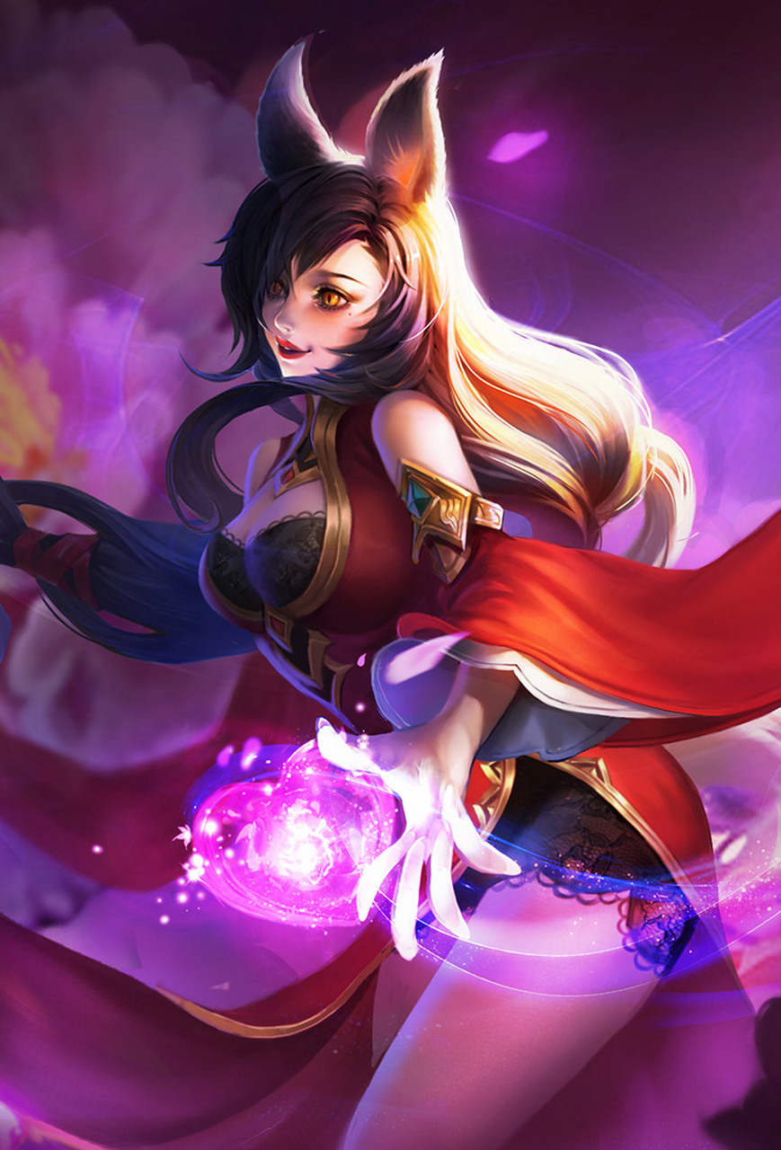 王者荣耀游戏头像,风姿绰约的妲己 游戏设计者可以这个人物设计的这么