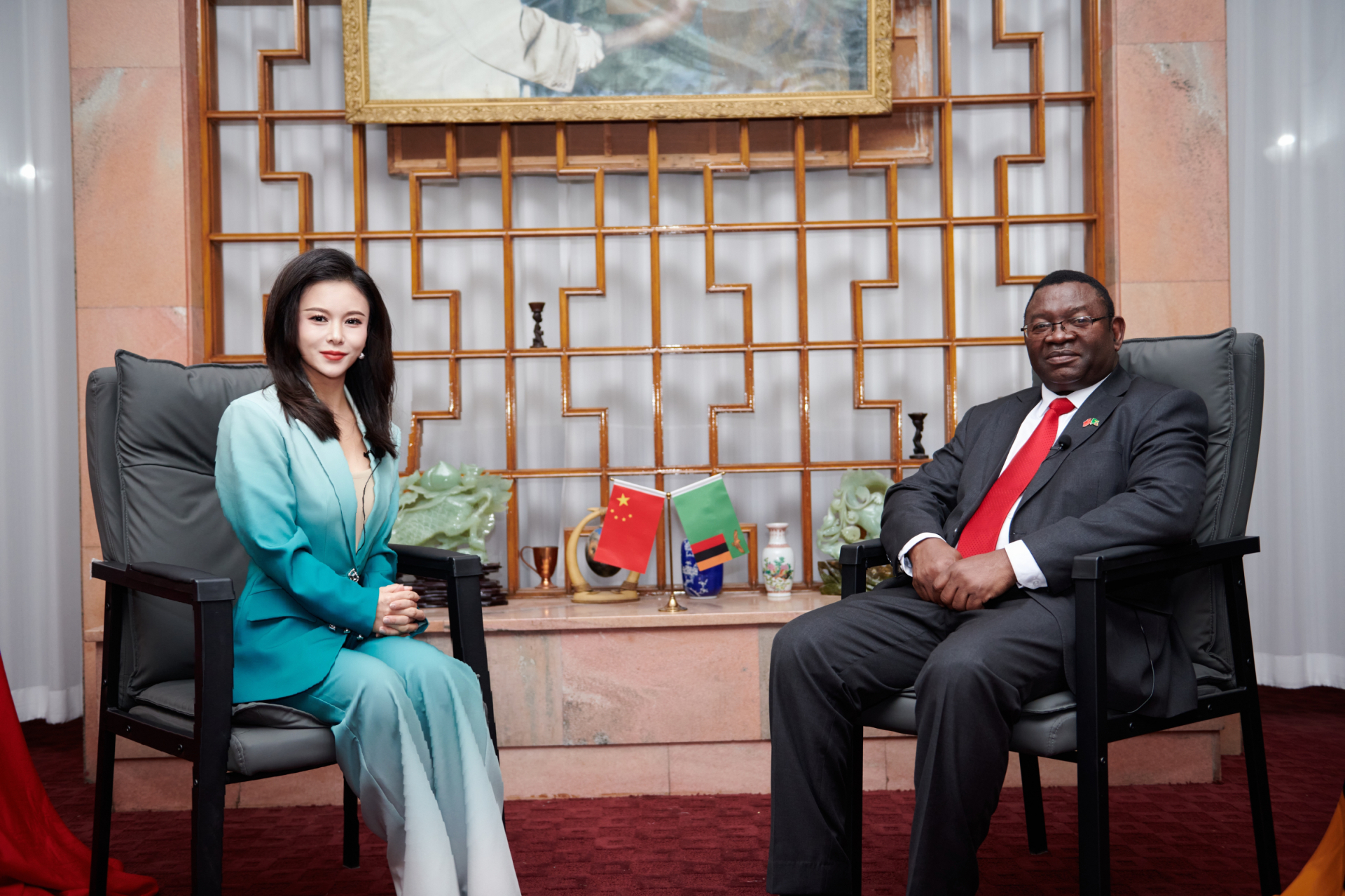 【独家专访:赞比亚9198驻华大使   2023年9月赞比亚总统对中国