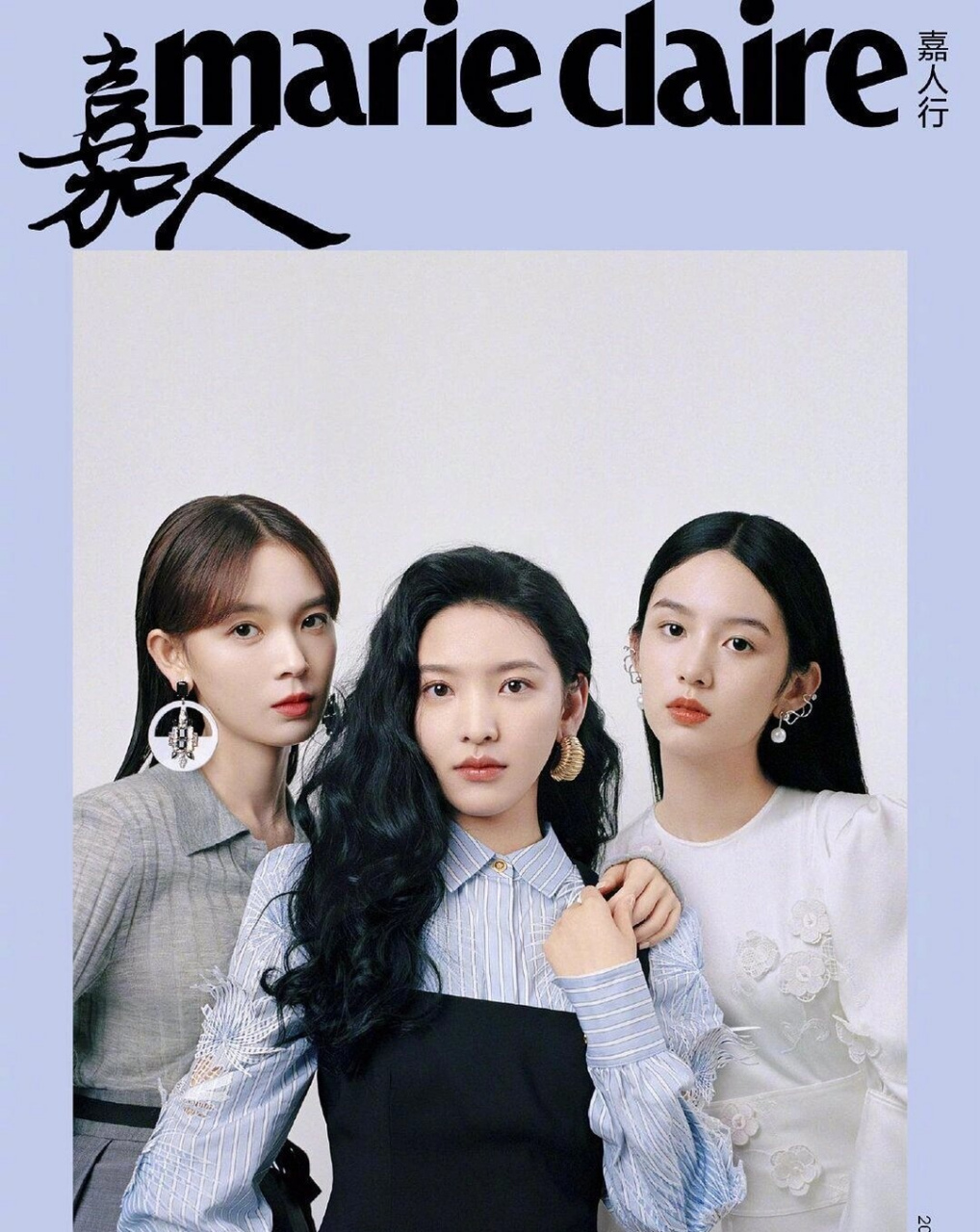 突然发现章若楠头好大,尤其是和周也陈瑶这样的小头星人同框被衬得更