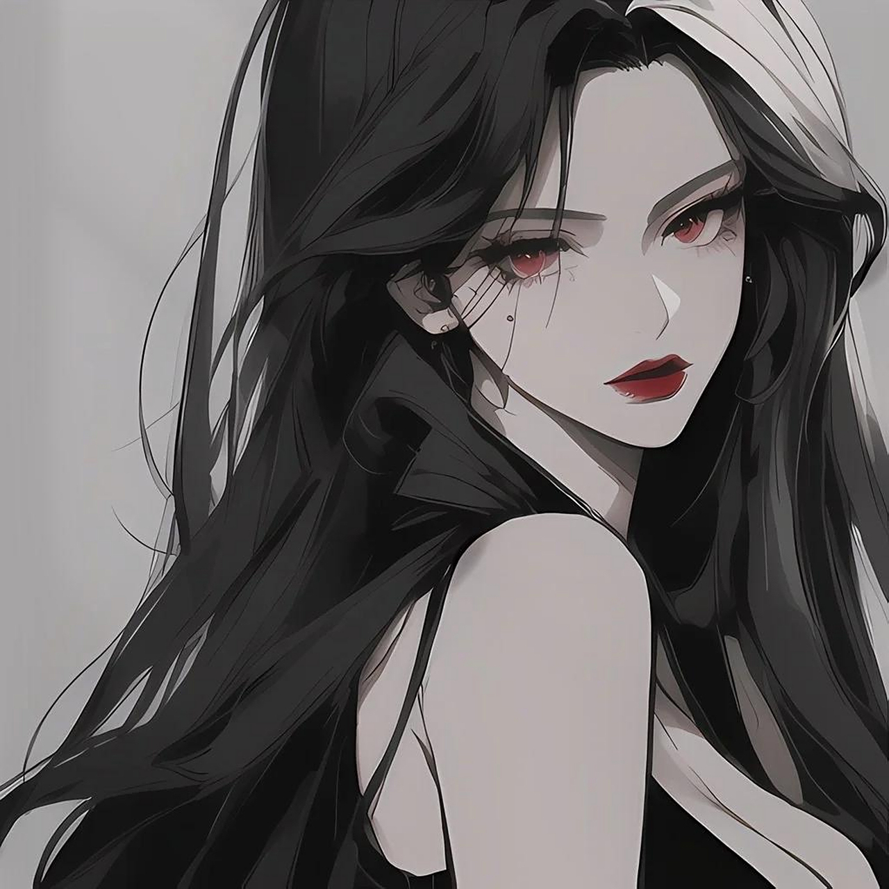 又美又飒的高清动漫女头,总有一张你会喜欢[你懂的]#最靓头像壁纸征集