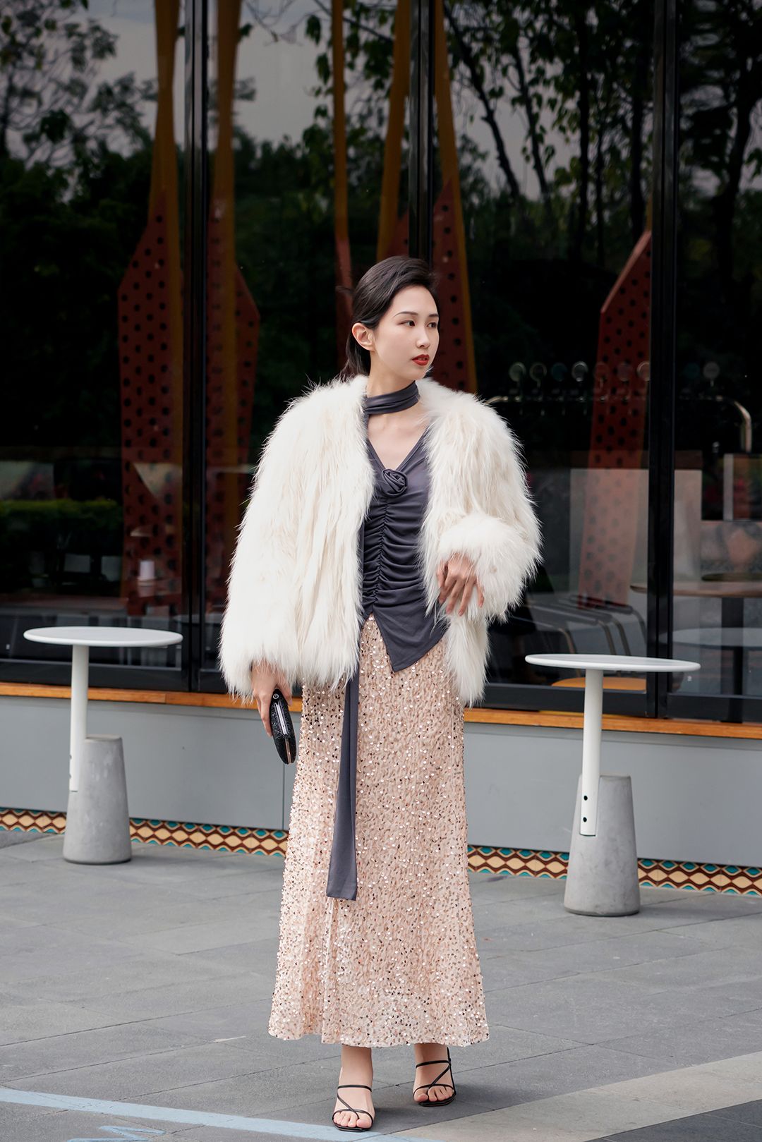 暴发户气质的皮草,要怎么穿出人间富贵花的贵气?