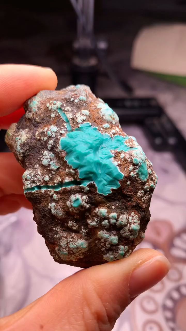 极品玉化绿松石